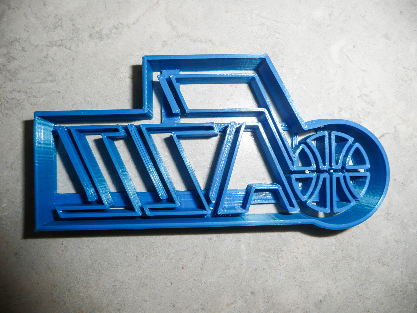 Utah Jazz Basketball Team Sports Athletics Cookie Cutter USA PR2755