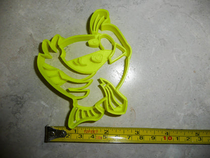 Flounder Tropical Fish Little Mermaid Movie Cookie Cutter Made In USA PR2925