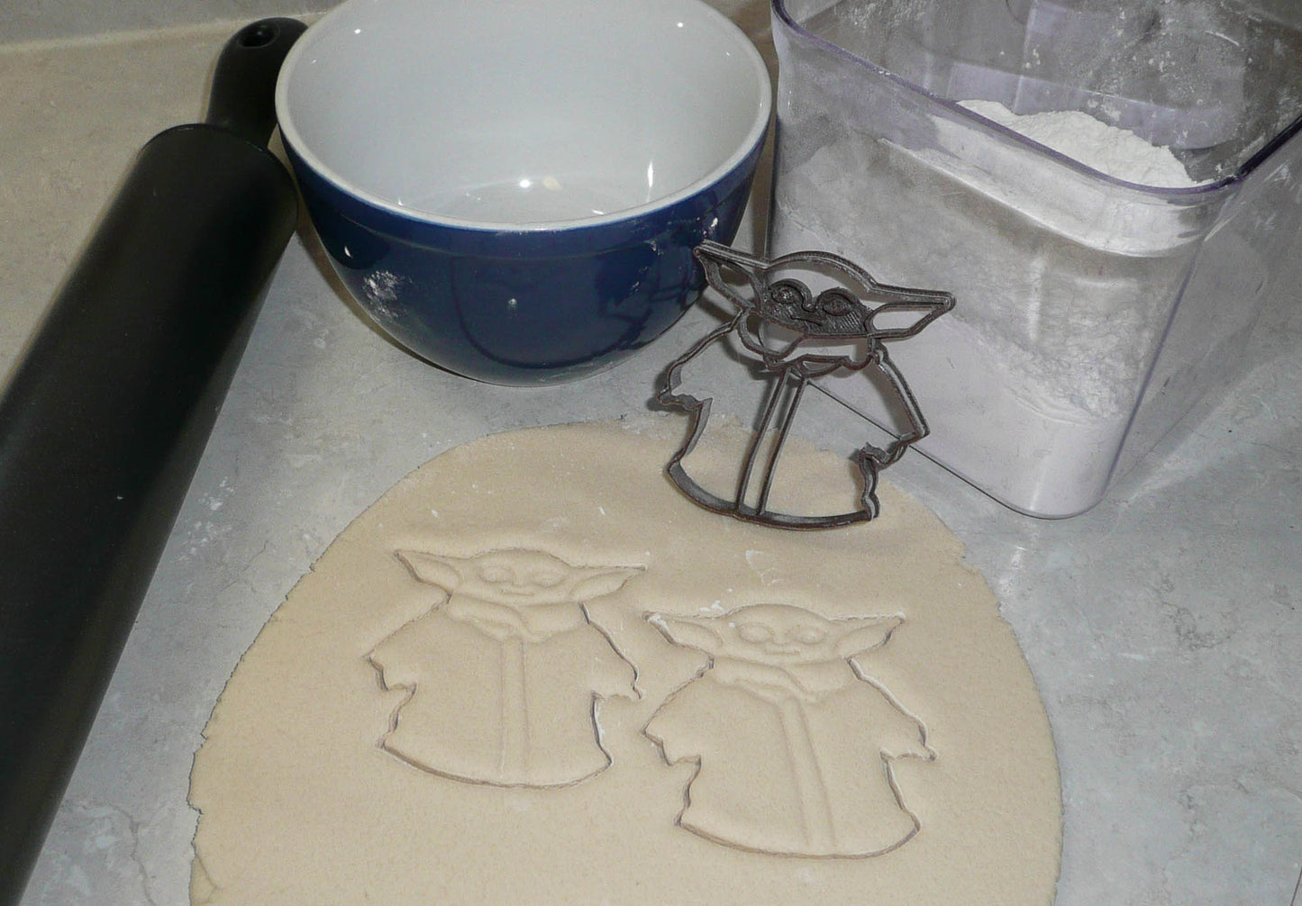 Baby Yoda Child Adorable Green Space Baby Star Wars Cookie Cutter USA PR3301