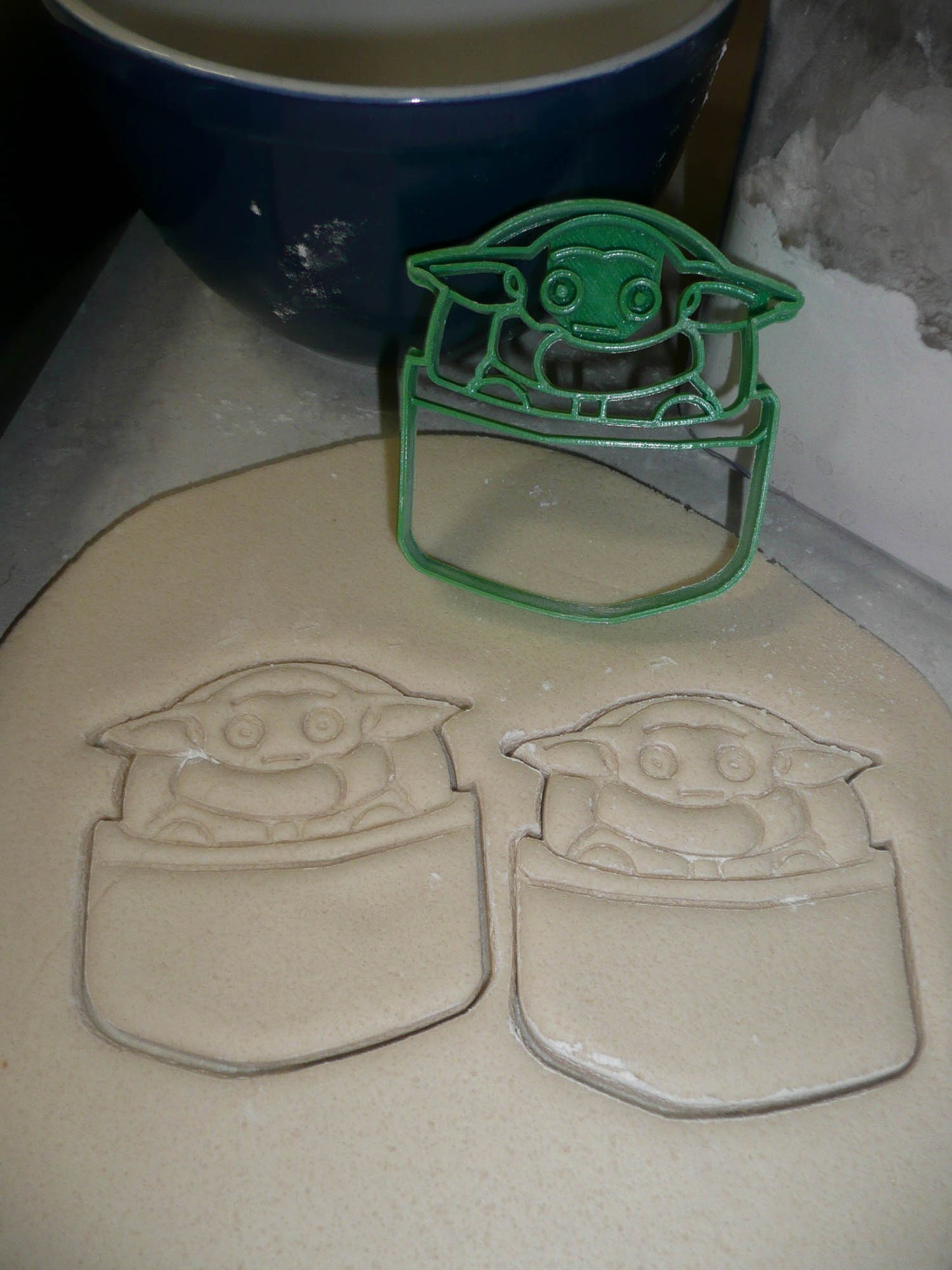 Baby Yoda In Pod Adorable Green Space Child Star Wars Cookie Cutter USA PR3302