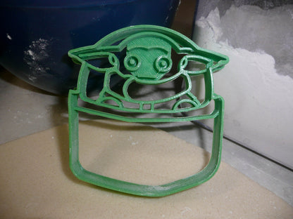 Baby Yoda In Pod Adorable Green Space Child Star Wars Cookie Cutter USA PR3302