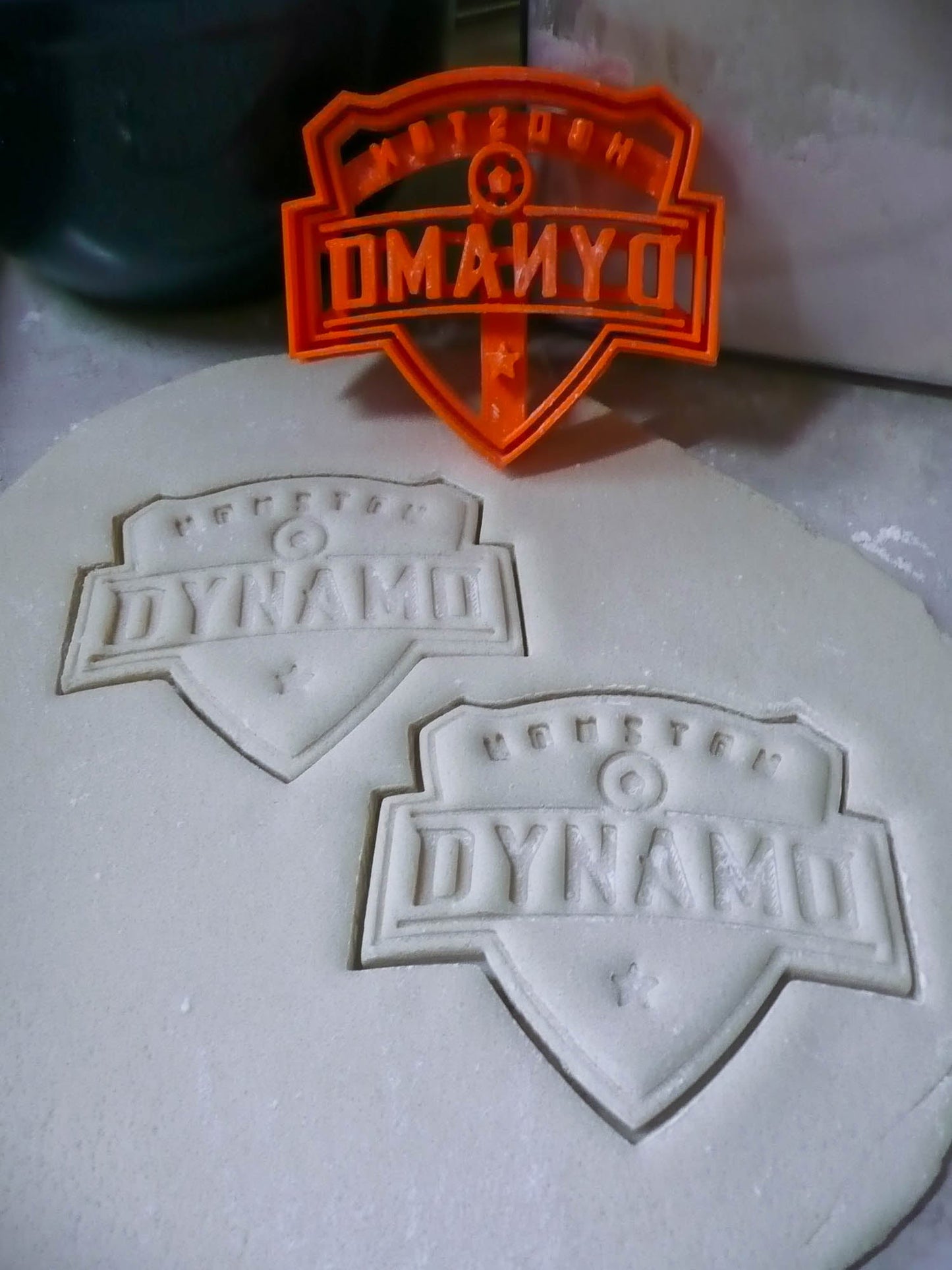 Houston Dynamo Dynamos Soccer Club Team Sport Athletics Cookie Cutter USA PR2956