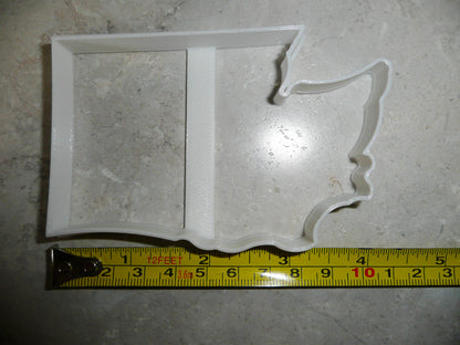Washington Outline Evergreen State Pacific Northwest Cookie Cutter USA PR3014