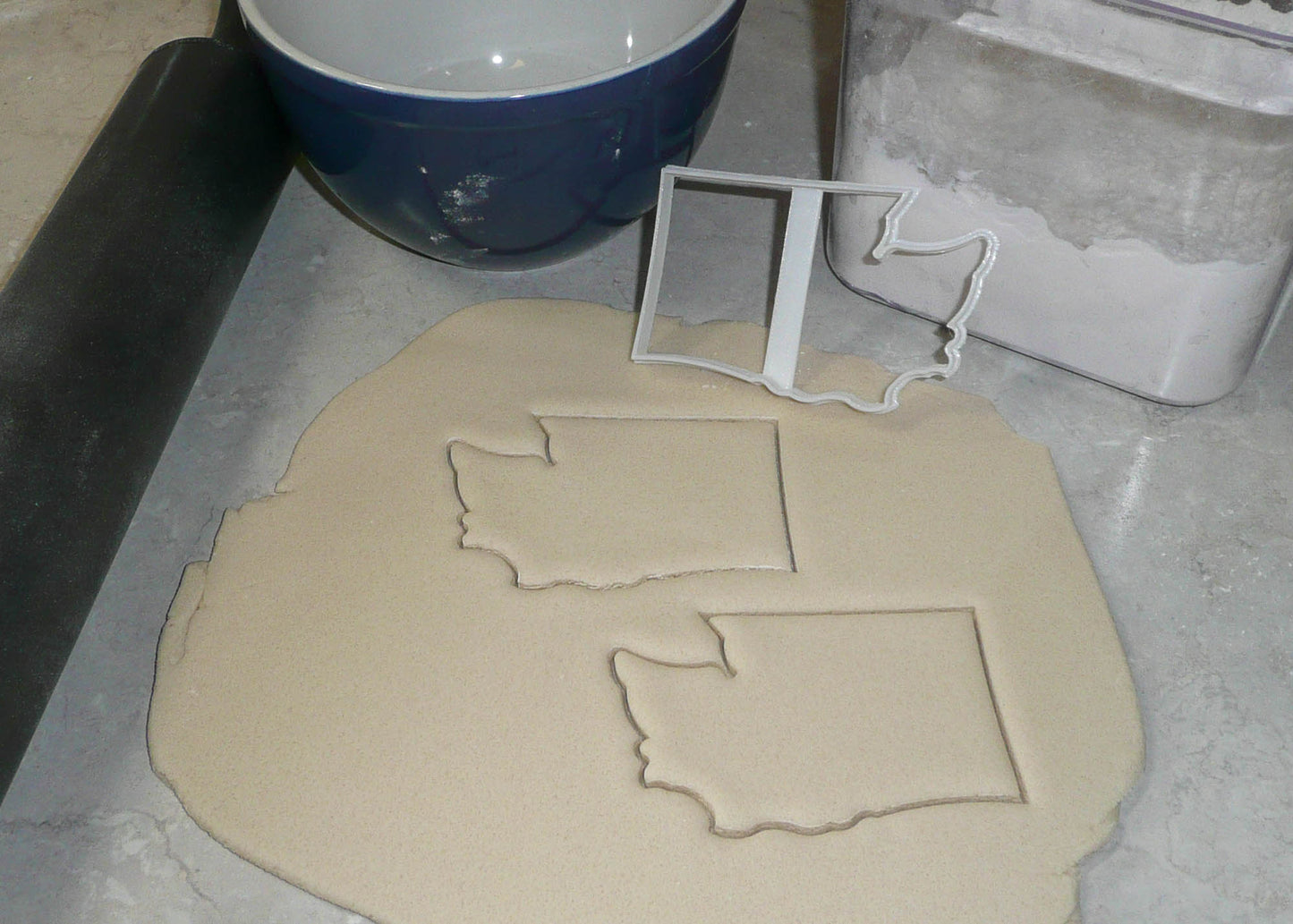Washington Outline Evergreen State Pacific Northwest Cookie Cutter USA PR3014