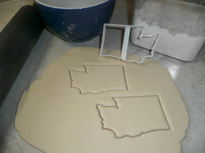 Washington Outline Evergreen State Pacific Northwest Cookie Cutter USA PR3014