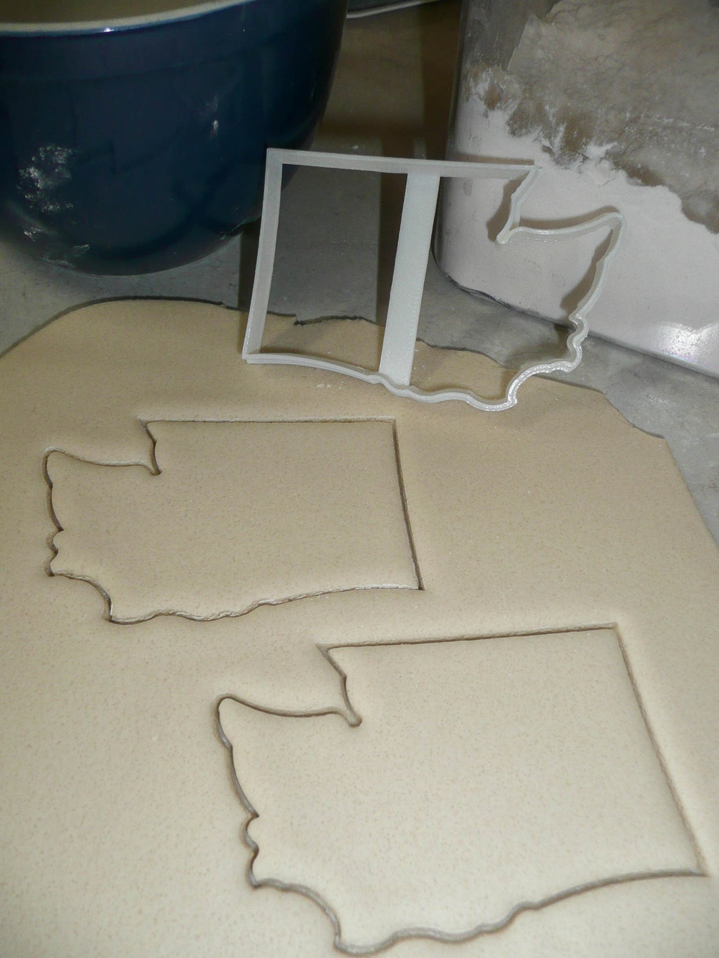 Washington Outline Evergreen State Pacific Northwest Cookie Cutter USA PR3014