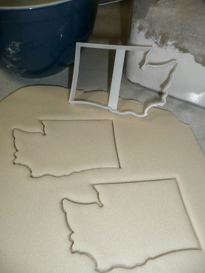 Washington Outline Evergreen State Pacific Northwest Cookie Cutter USA PR3014