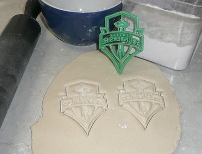 Seattle Sounders FC Soccer Club Team Sports Athletics Cookie Cutter USA PR3017