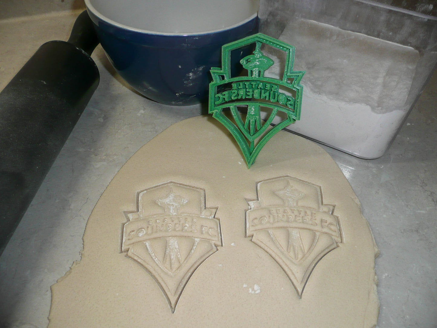 Seattle Sounders FC Soccer Club Team Sports Athletics Cookie Cutter USA PR3017