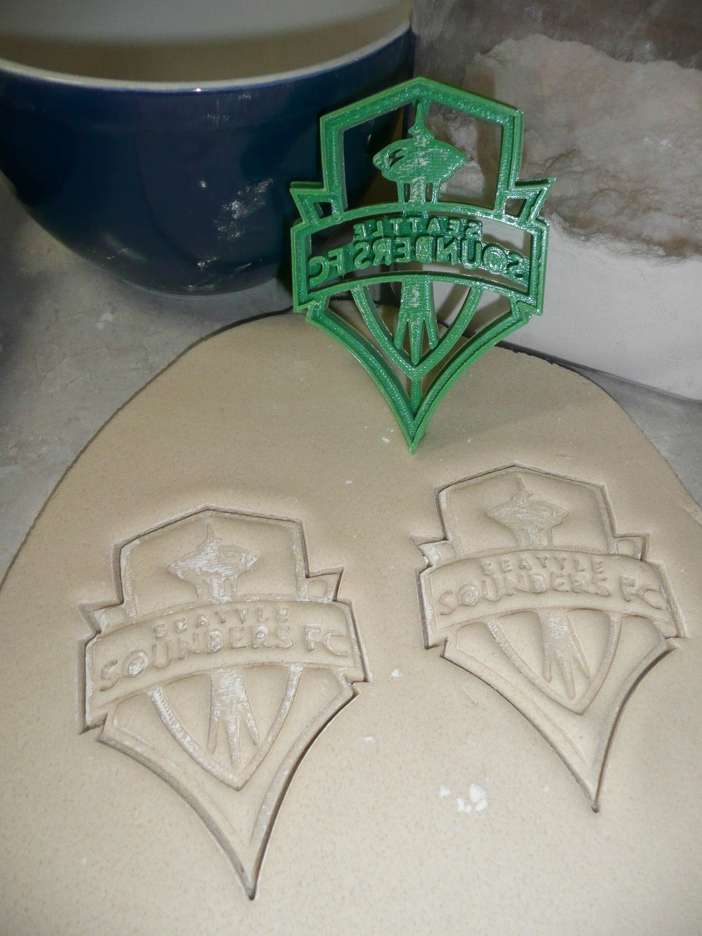 Seattle Sounders FC Soccer Club Team Sports Athletics Cookie Cutter USA PR3017