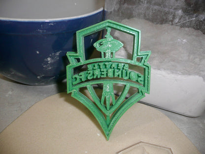 Seattle Sounders FC Soccer Club Team Sports Athletics Cookie Cutter USA PR3017