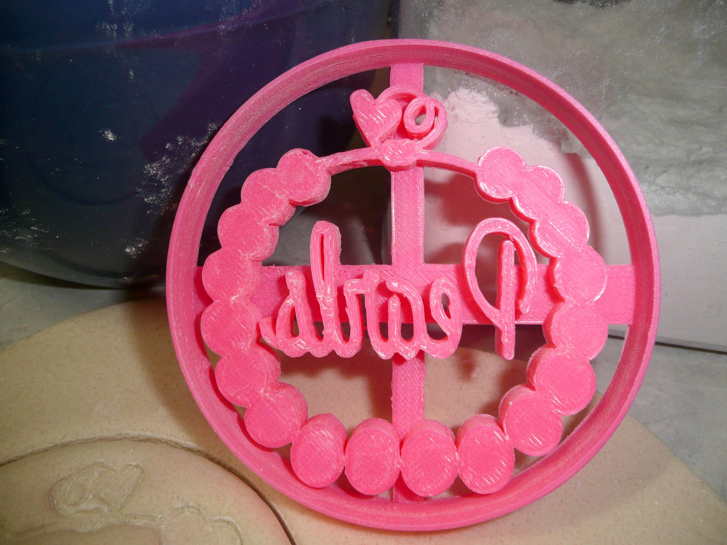 Pearls Fashion Girl Baby Shower Gender Reveal Cookie Cutter USA PR3027