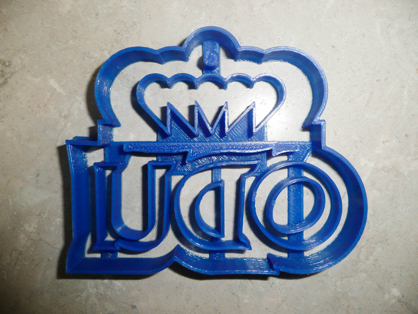 Old Dominion University ODU Letters Crown Cookie Cutter USA PR3279