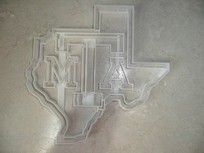 Texas ATM University A&M Aggies 7.5 Inch Pie Top Topper Cutter USA PR3319