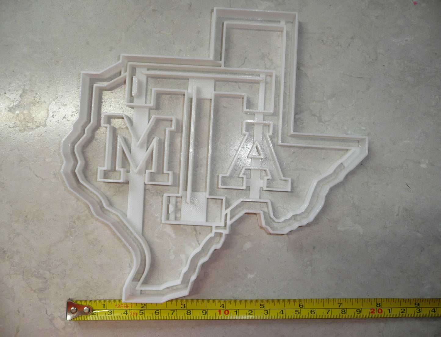 Texas ATM University A&M Aggies 7.5 Inch Pie Top Topper Cutter USA PR3319