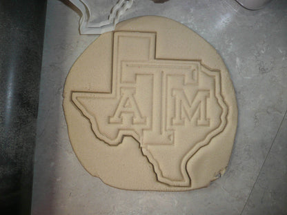 Texas ATM University A&M Aggies 7.5 Inch Pie Top Topper Cutter USA PR3319