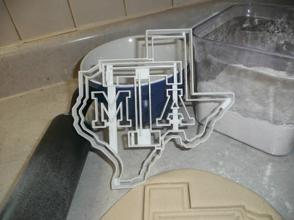 Texas ATM University A&M Aggies 7.5 Inch Pie Top Topper Cutter USA PR3319