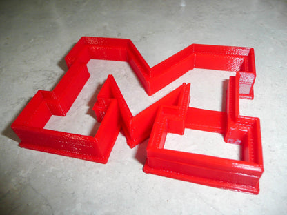 Ole Miss M Letter University of Mississippi Athletics Cookie Cutter USA PR3039