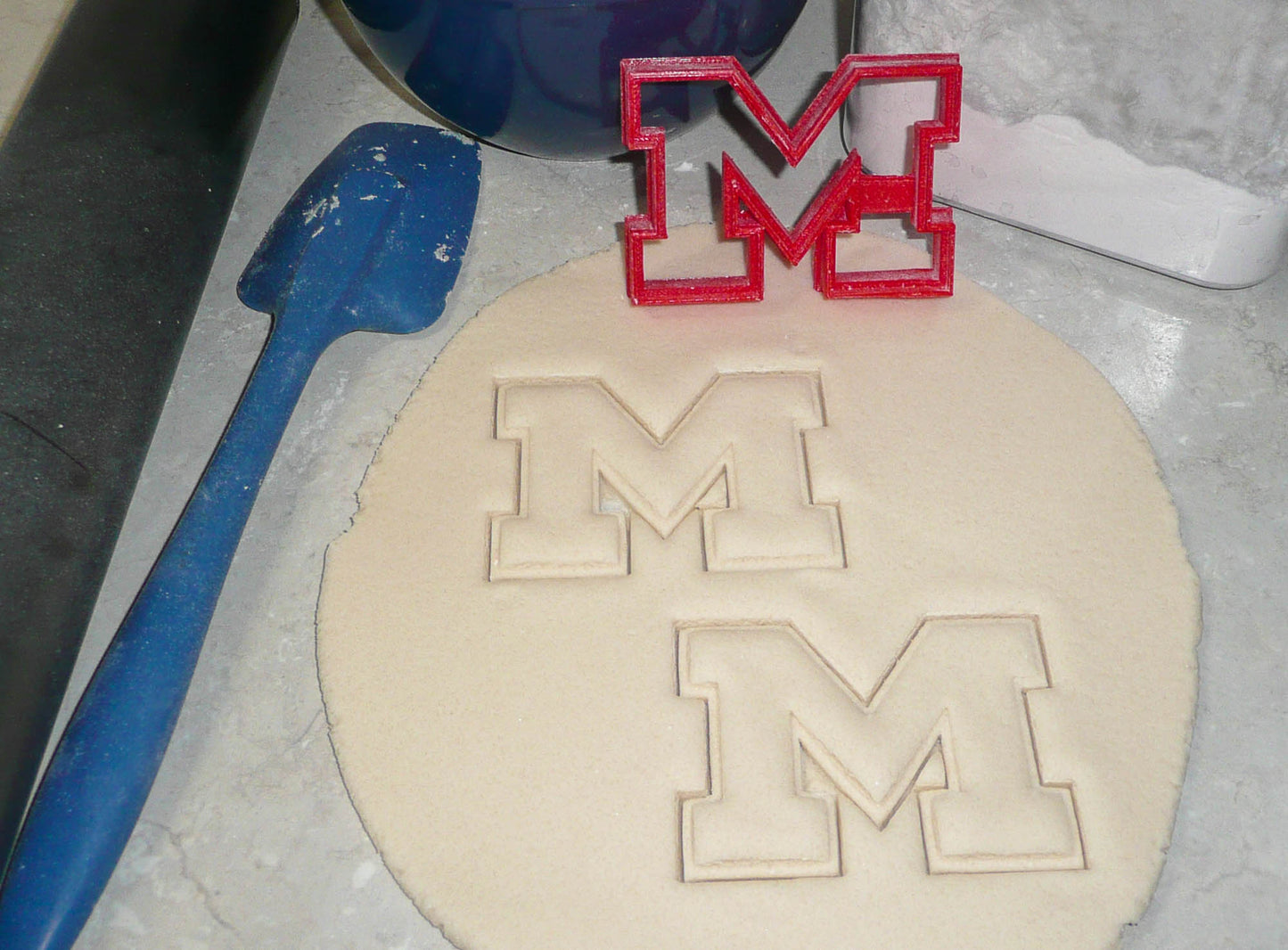 Ole Miss M Letter University of Mississippi Athletics Cookie Cutter USA PR3039