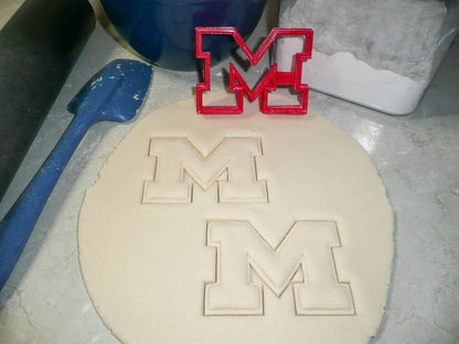 Ole Miss M Letter University of Mississippi Athletics Cookie Cutter USA PR3039