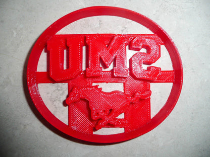 Southern Methodist University SMU Mustangs Athletics Cookie Cutter USA PR3036