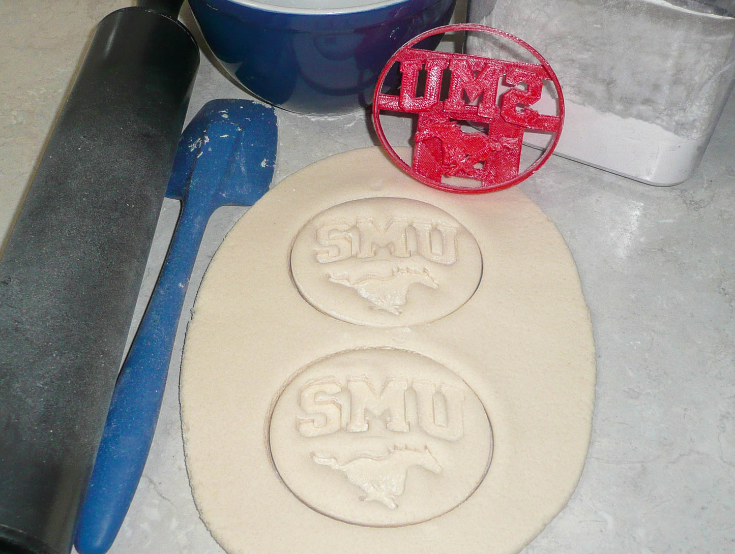 Southern Methodist University SMU Mustangs Athletics Cookie Cutter USA PR3036