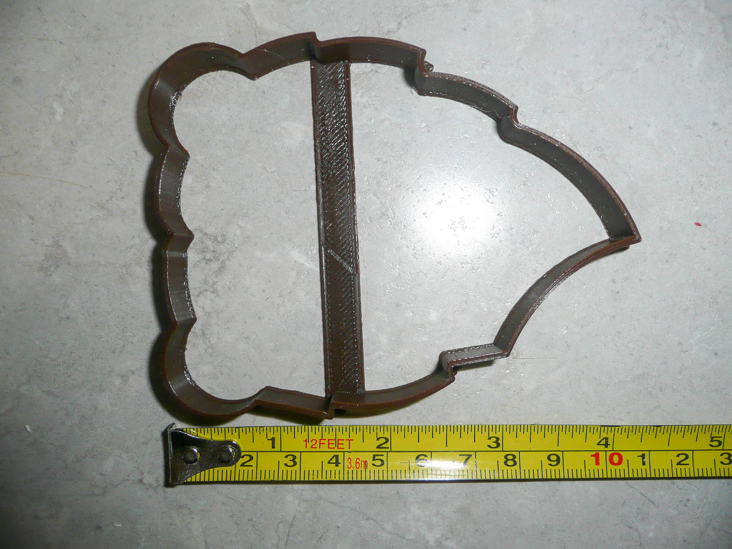 Bear Face Head Outline Furry Wild Animal Outdoors Cookie Cutter USA PR3254