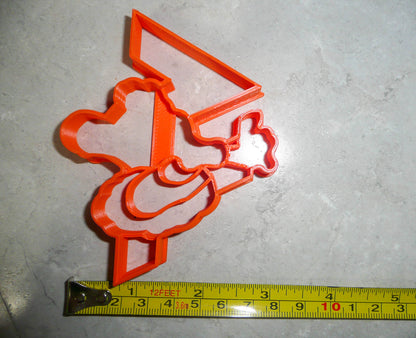 Virginia Tech University VT Hokies Athletics Cookie Cutter USA PR3284