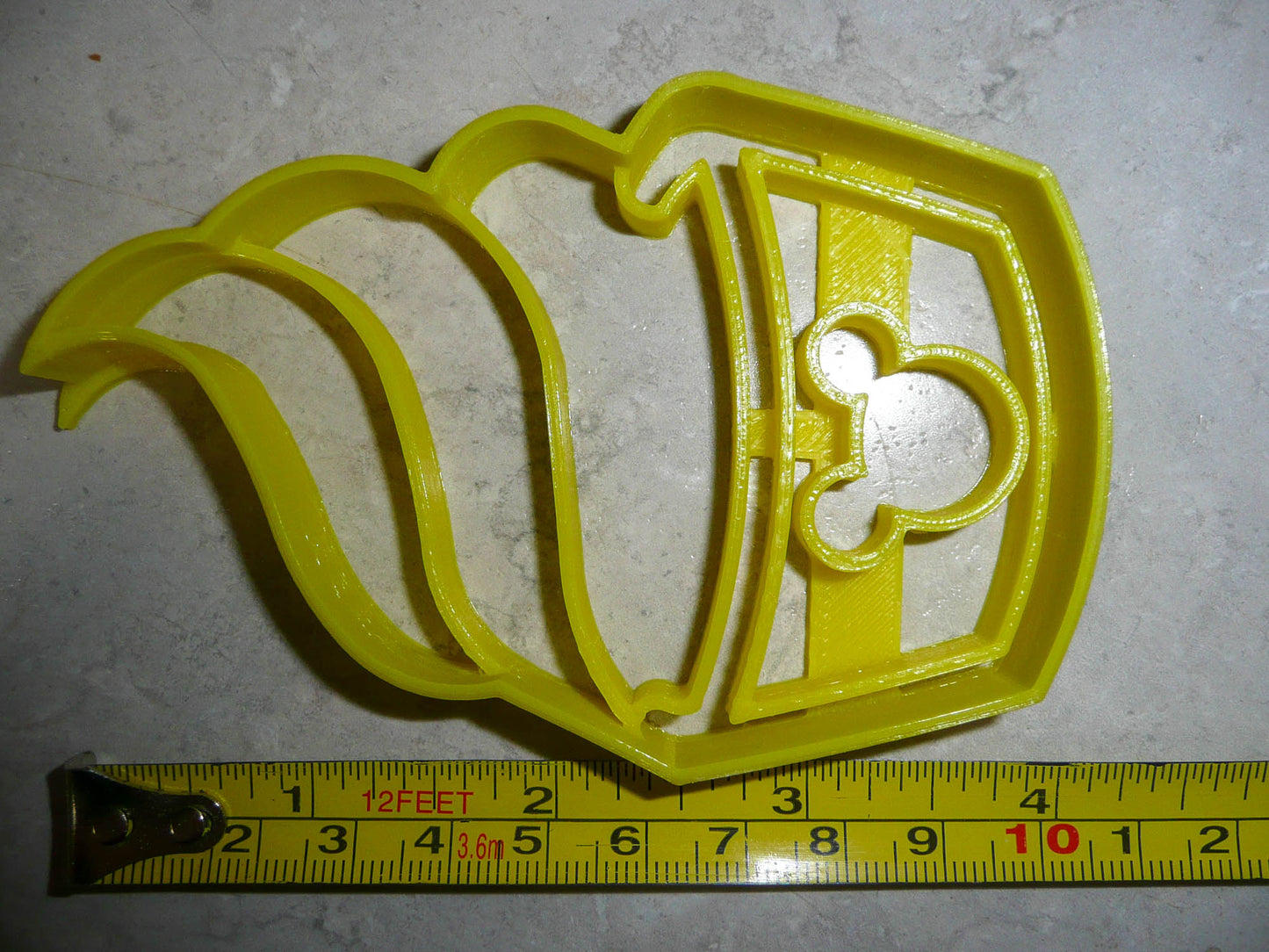 Mickey Mouse Pineapple Whip Frozen Dessert Snack Food Cookie Cutter USA PR3306