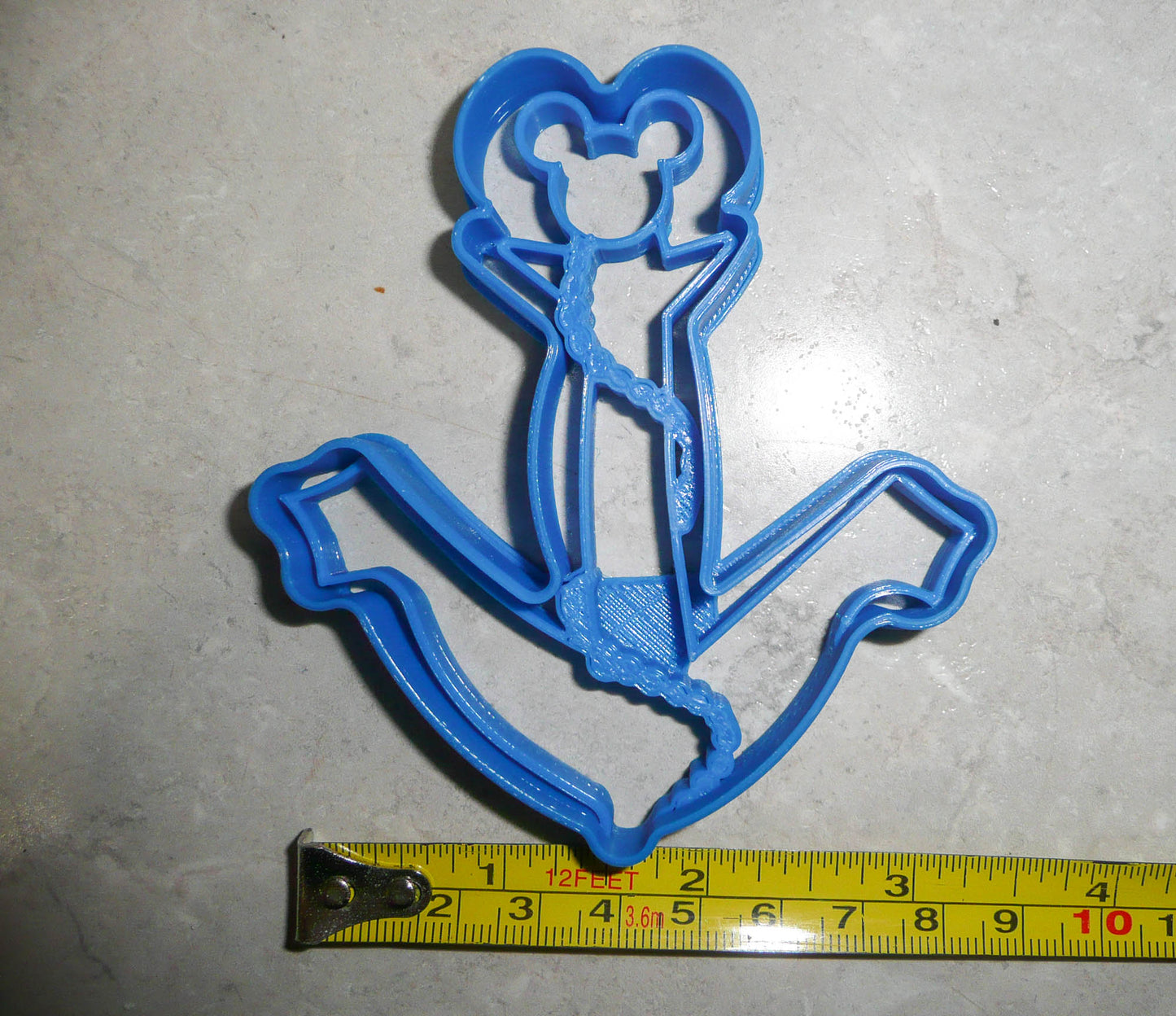 Mickey Mouse Head Boat Ship Anchor Cartoon Character Cookie Cutter USA PR3308