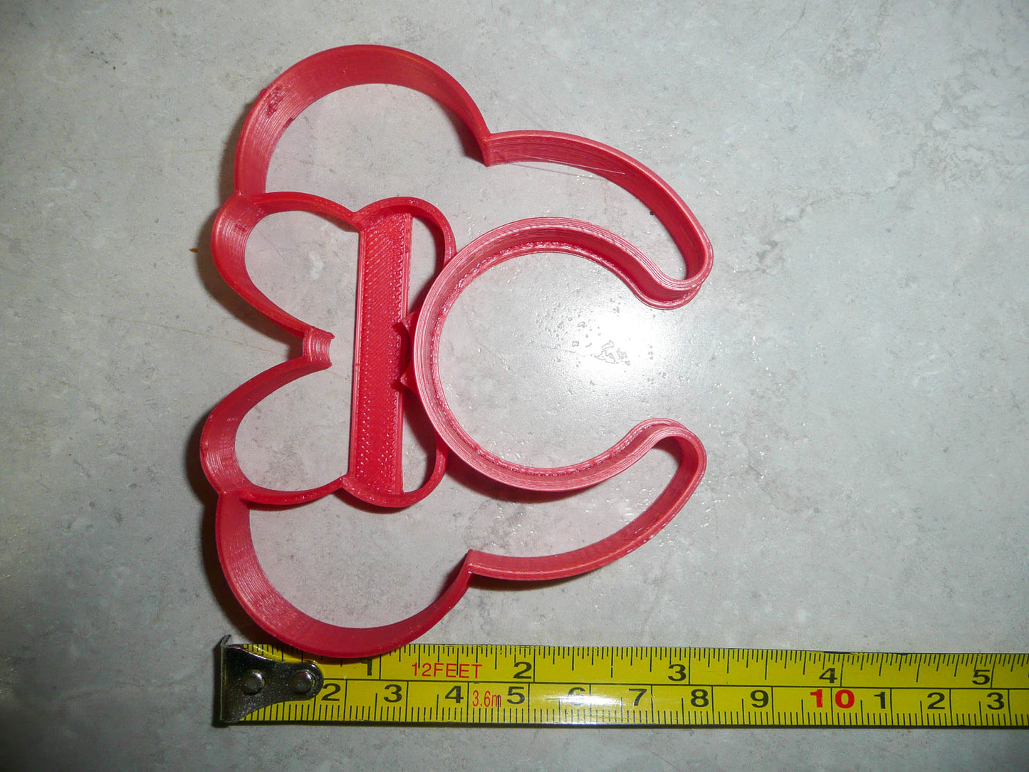 Minnie Mouse Ears Headband With Bow Cartoon Character Cookie Cutter USA PR3309