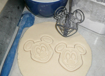 Mickey Mouse Head Face Waffle Breakfast Food Cartoon Cookie Cutter USA PR3313