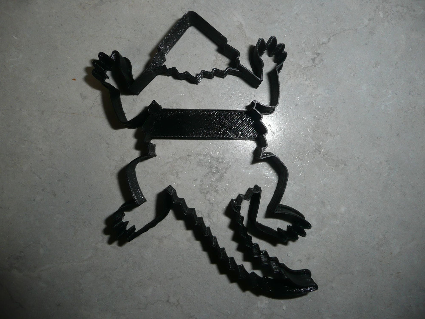 Horned Frog Toad Lizard Tropical Amphibian Animal Cookie Cutter USA PR3355