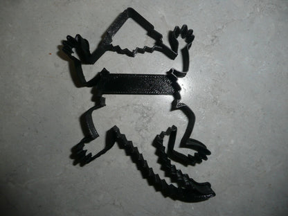 Horned Frog Toad Lizard Tropical Amphibian Animal Cookie Cutter USA PR3355