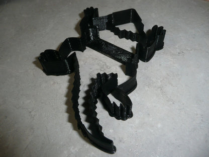 Horned Frog Toad Lizard Tropical Amphibian Animal Cookie Cutter USA PR3355