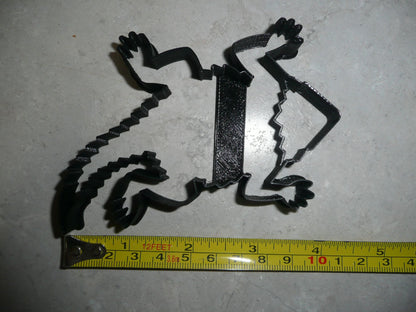 Horned Frog Toad Lizard Tropical Amphibian Animal Cookie Cutter USA PR3355
