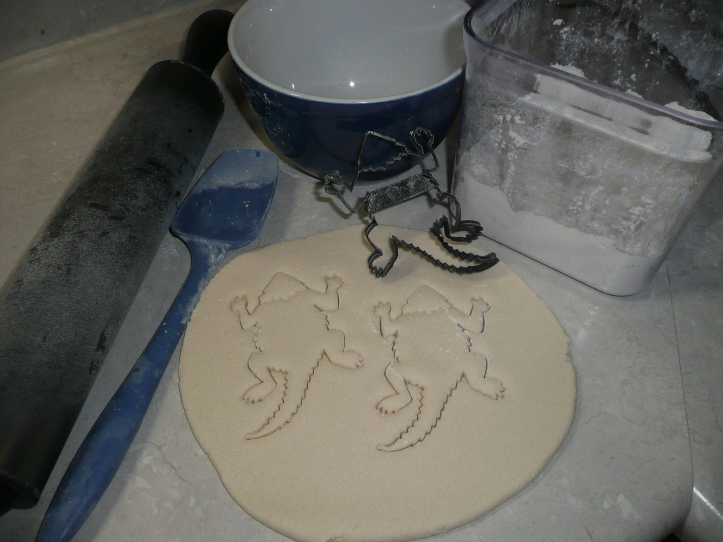 Horned Frog Toad Lizard Tropical Amphibian Animal Cookie Cutter USA PR3355