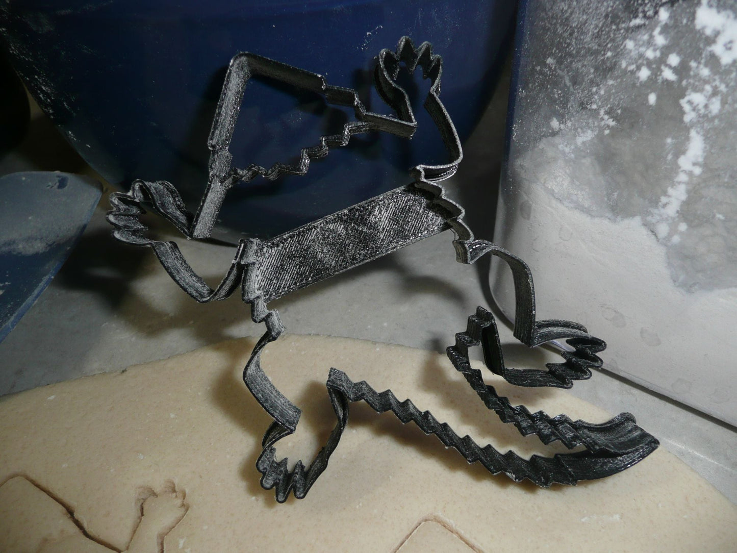 Horned Frog Toad Lizard Tropical Amphibian Animal Cookie Cutter USA PR3355