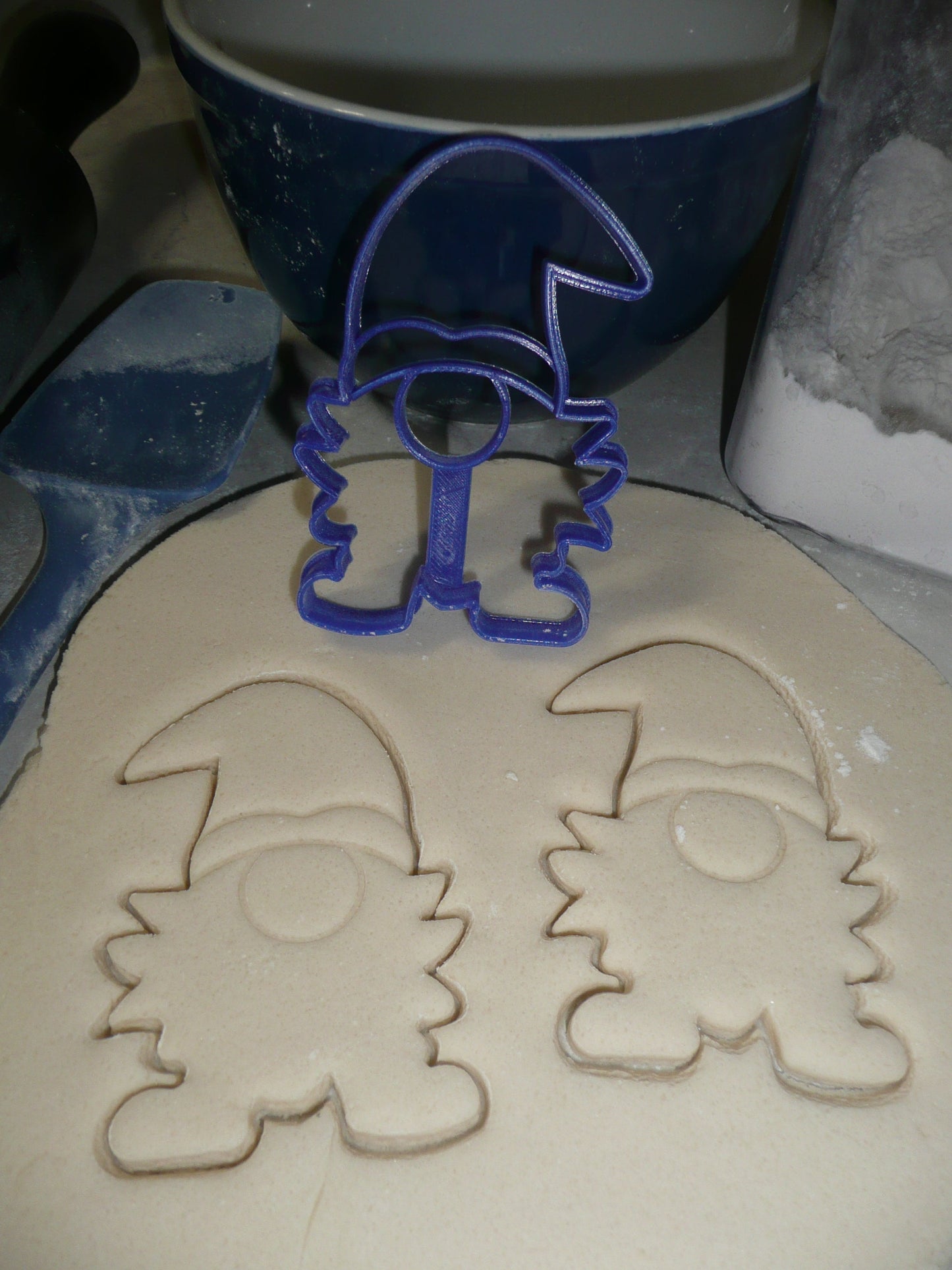 Gnome Garden Ornament Good Luck Charm Cookie Cutter Made in USA PR3359