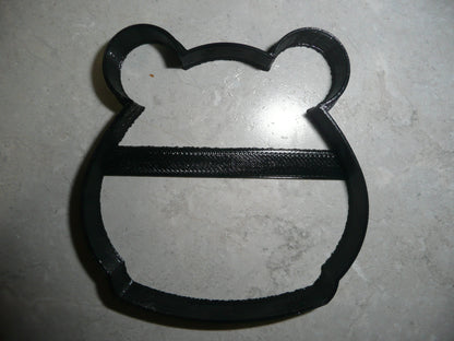 Bear Face Head Outline Cartoon Style Plush Teddy Animal Cookie Cutter USA PR3360