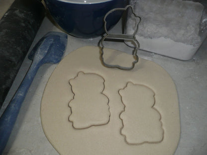 Gingerbread Girl with Bow Outline Christmas Cookie Cutter USA PR3143