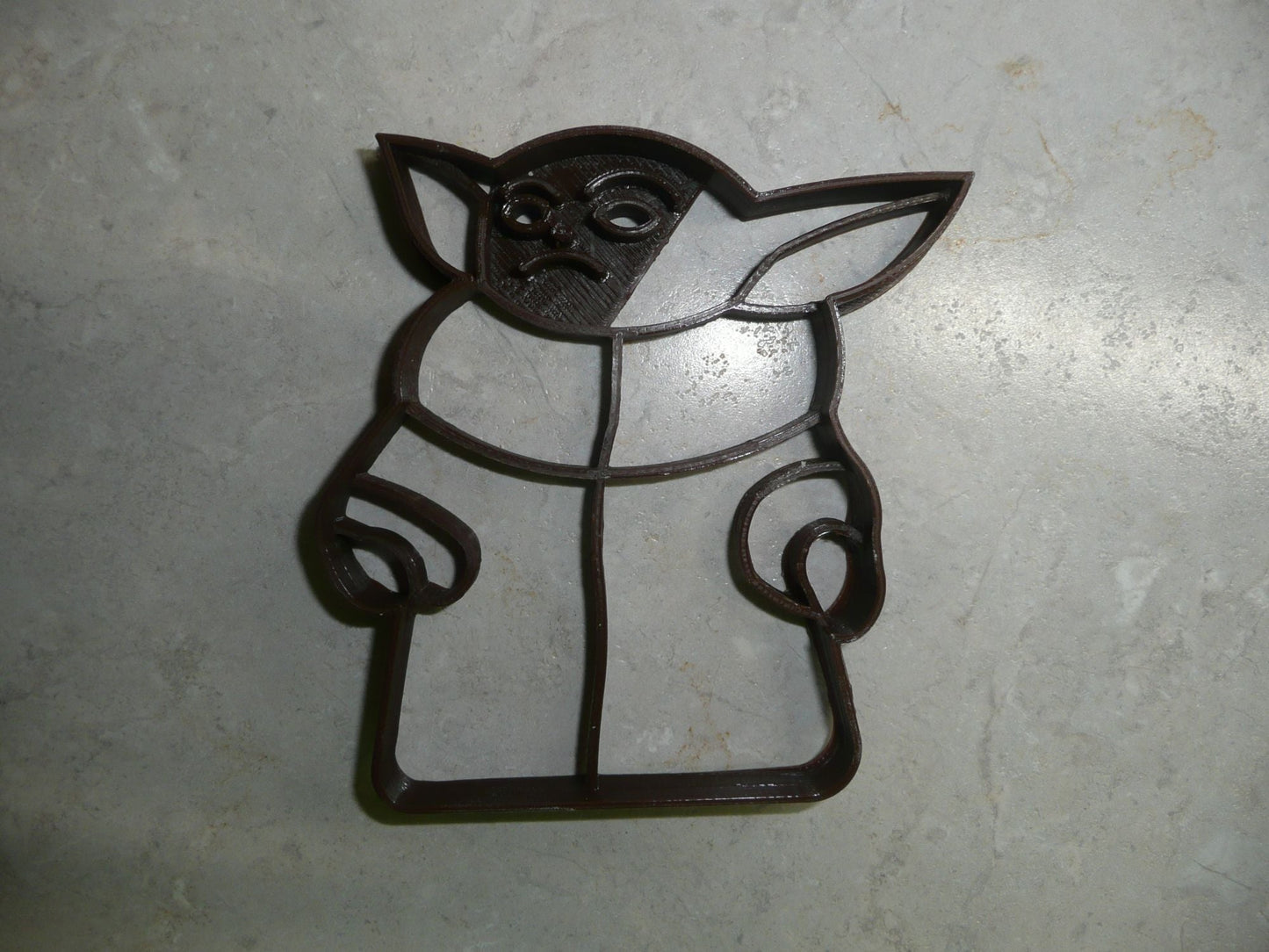Baby Yoda Adorable Space Child Pose 2 Star Wars Cookie Cutter USA PR3322