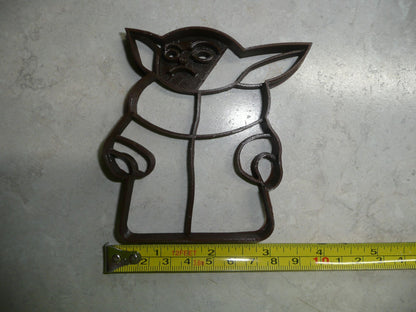 Baby Yoda Adorable Space Child Pose 2 Star Wars Cookie Cutter USA PR3322