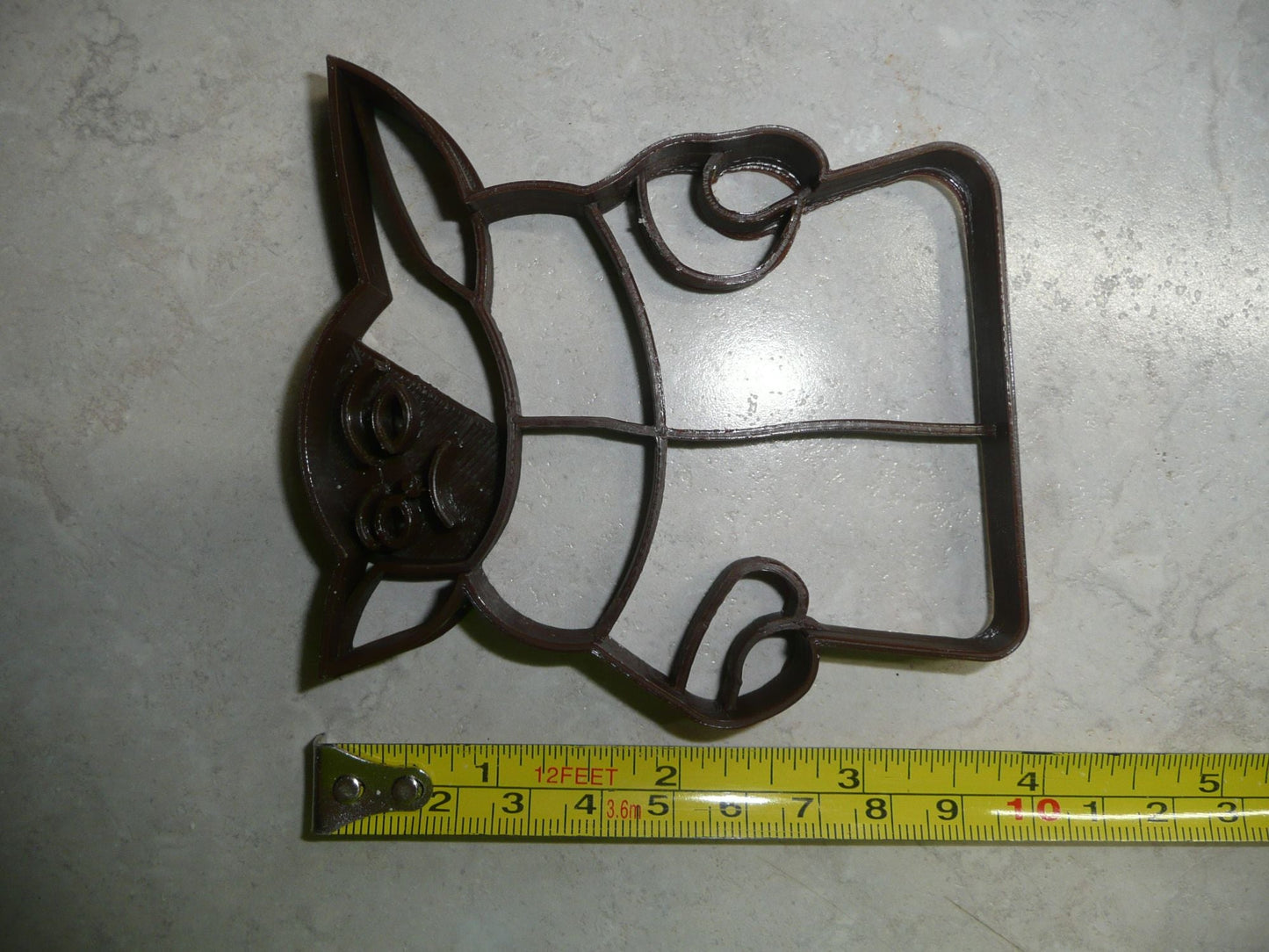 Baby Yoda Adorable Space Child Pose 2 Star Wars Cookie Cutter USA PR3322