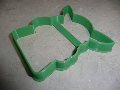 Baby Yoda Outline Pose 1 Adorable Space Child Star Wars Cookie Cutter USA PR3356
