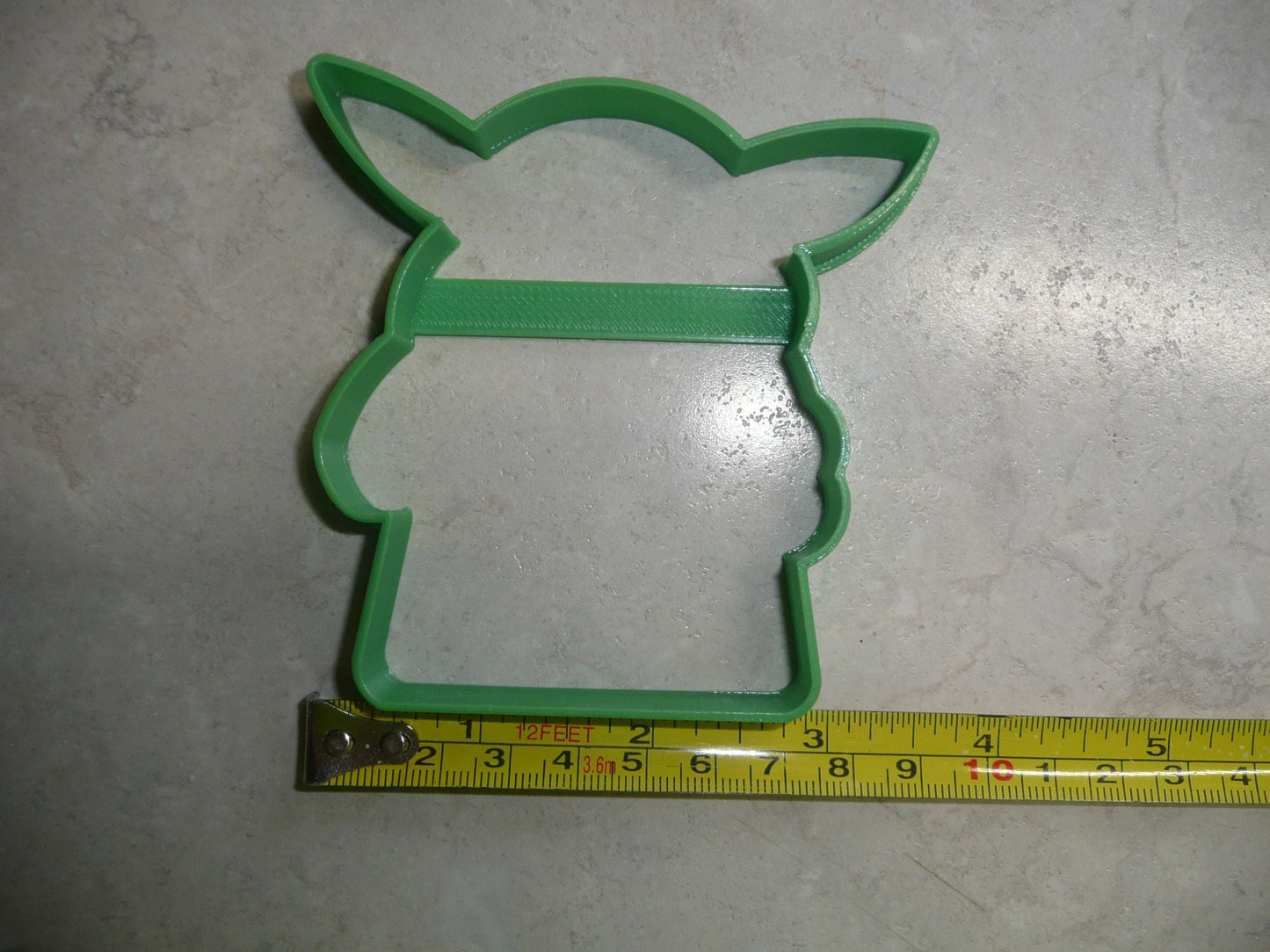 Baby Yoda Outline Pose 1 Adorable Space Child Star Wars Cookie Cutter USA PR3356