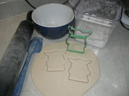 Baby Yoda Outline Pose 1 Adorable Space Child Star Wars Cookie Cutter USA PR3356