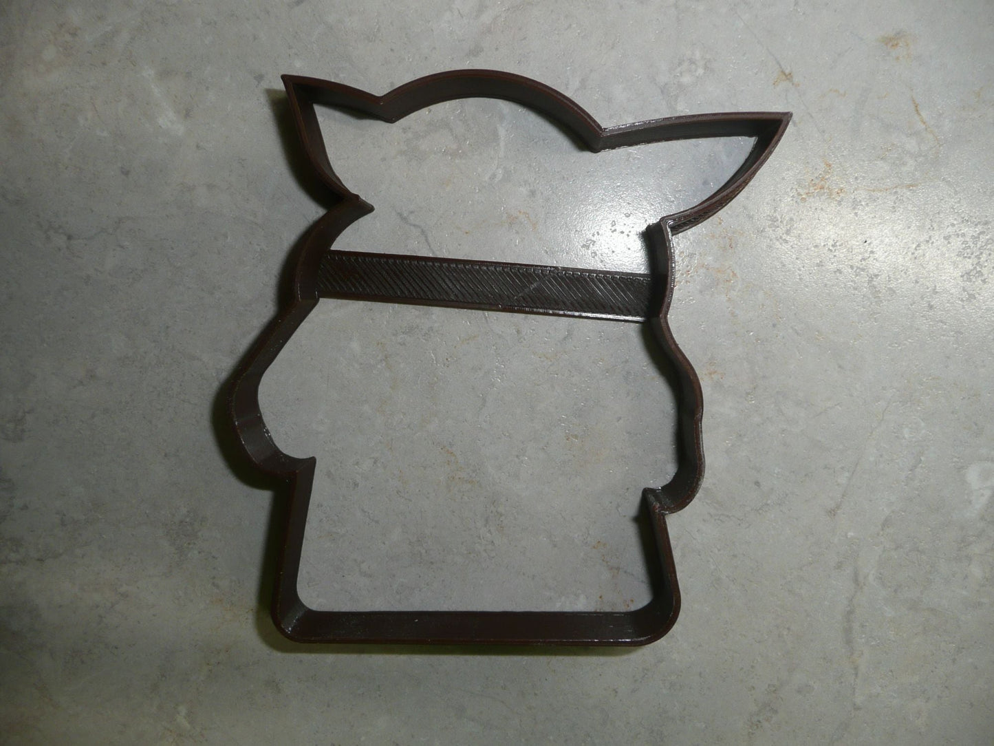 Baby Yoda Outline Pose 2 Adorable Space Child Star Wars Cookie Cutter USA PR3357
