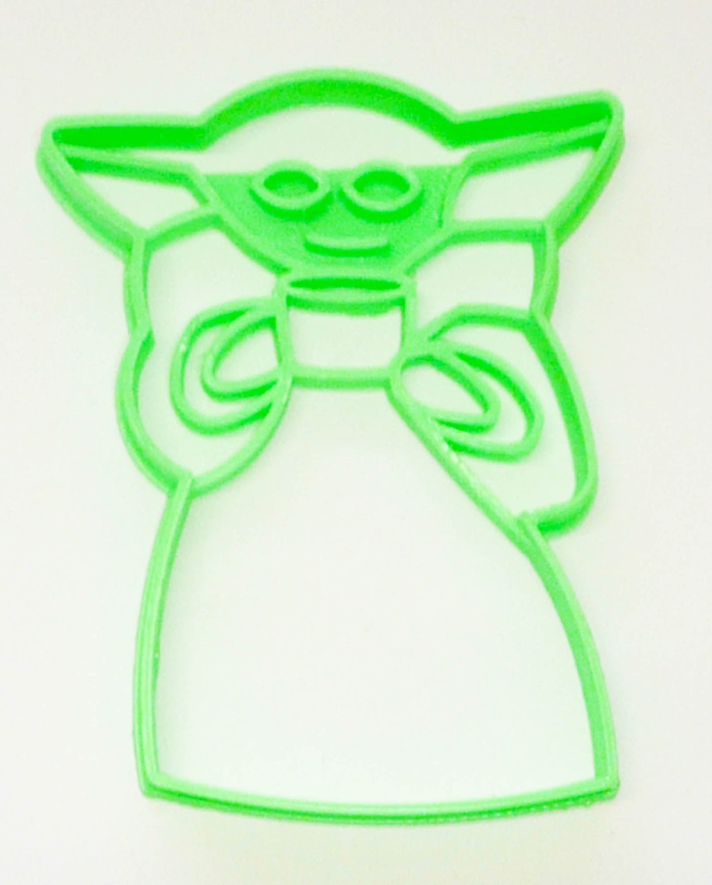 6x Baby Yoda Coffee Grogu Fondant Cutter Cupcake Topper 1.75 IN USA FD3362