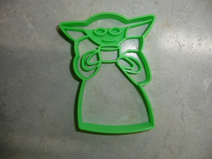 Baby Yoda Coffee Soup Adorable Space Child Star Wars Cookie Cutter USA PR3362